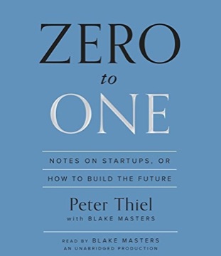 Zero to One by Peter Thiel