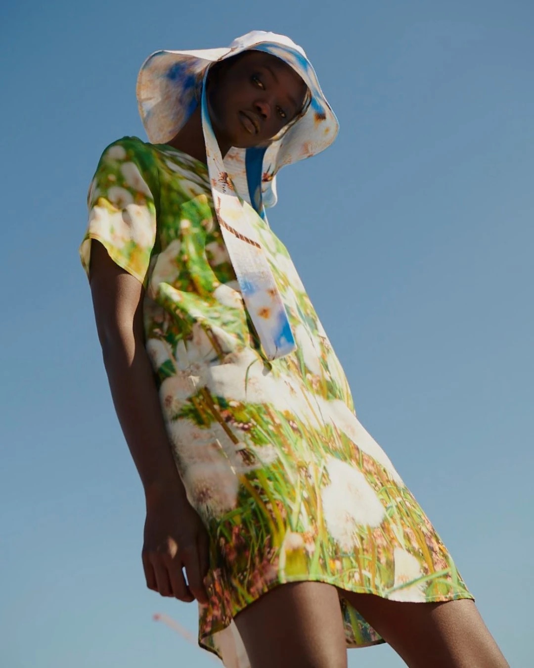 Field of Dreams T-shirt dress and hat